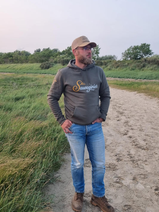 Casquette trucker avec patch amovible