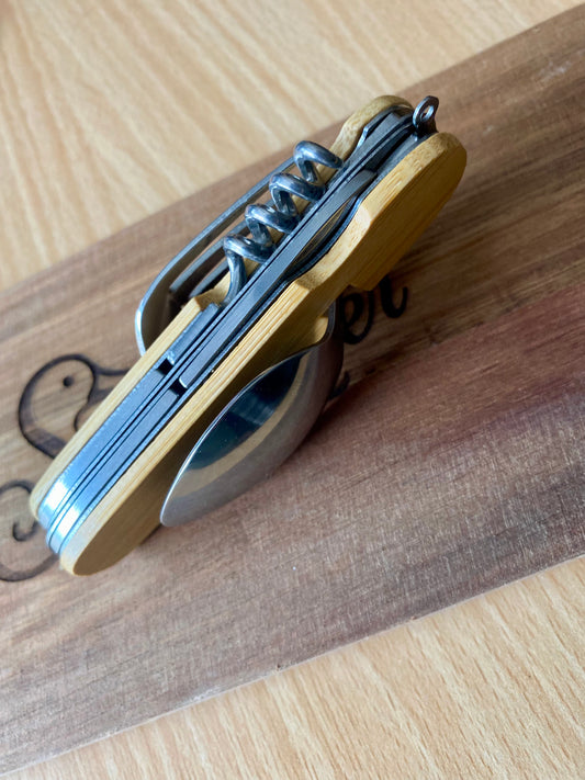 Couteau et fourchette detachable
