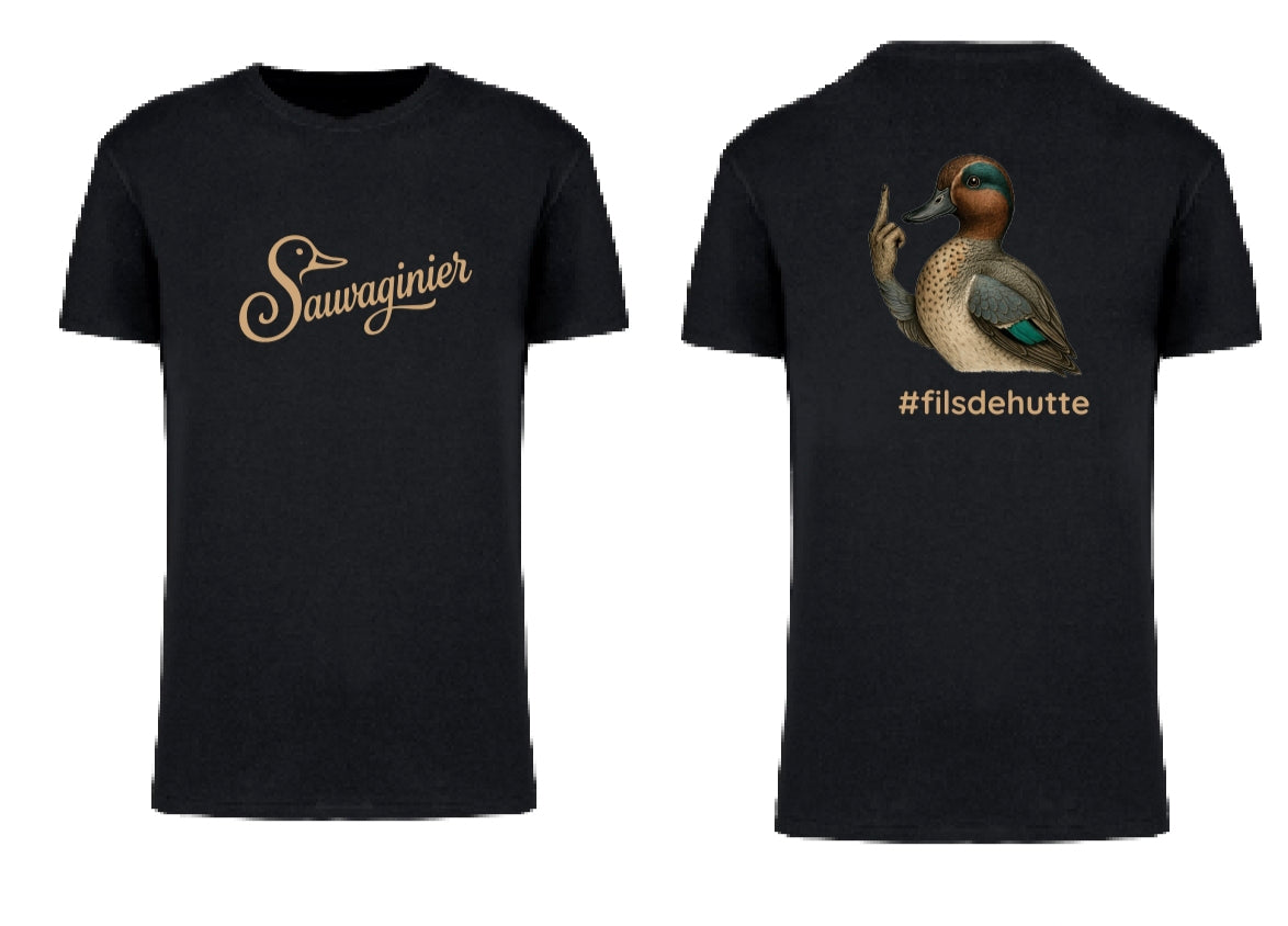 T-shirt #touchepasmahutte