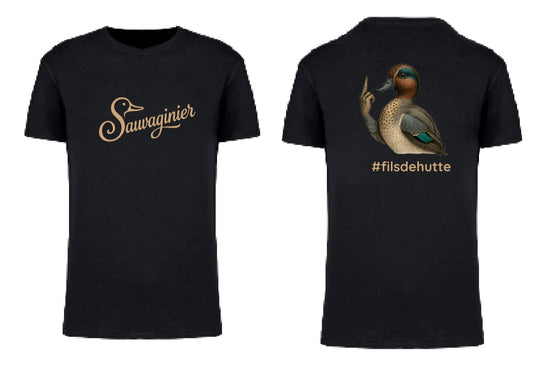 T-shirt #touchepasmahutte